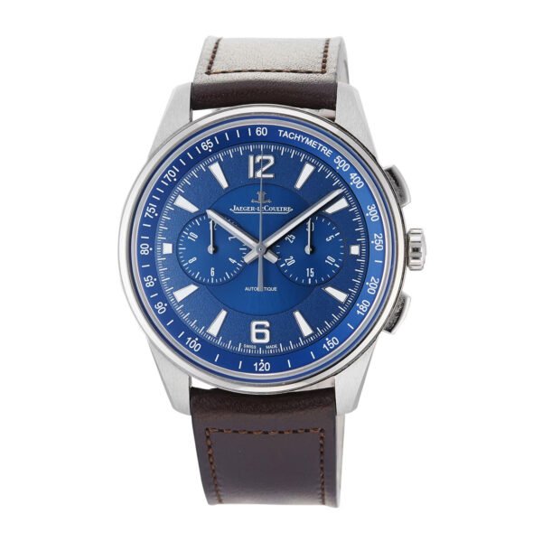 Jaeger-LeCoultre Polaris Chronograph Blue Steel Mens Watch